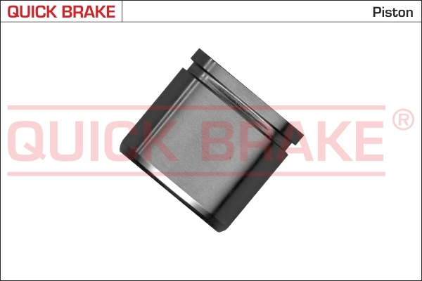 Piston, brake caliper